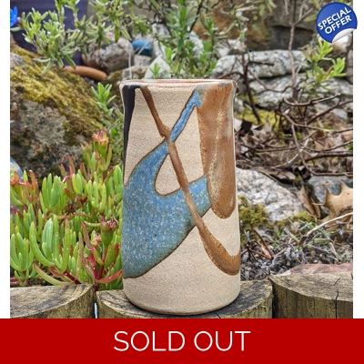 Graham Peter Glynn Studio Pottery Flower Vase